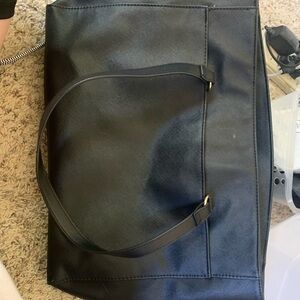 Large black over the shoulder purse